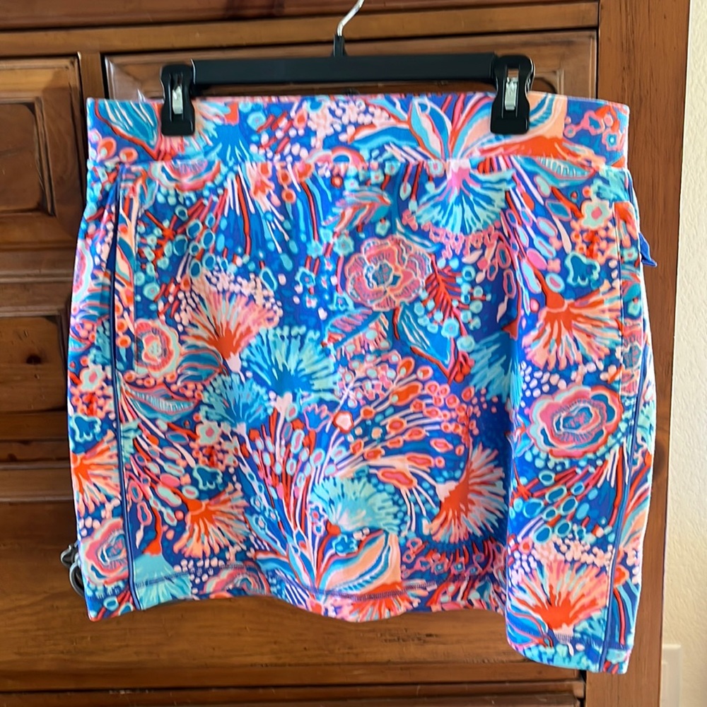 Talbots Colorful Floral Skort